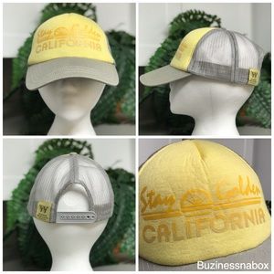 Stay Golden California Trucker Hat
